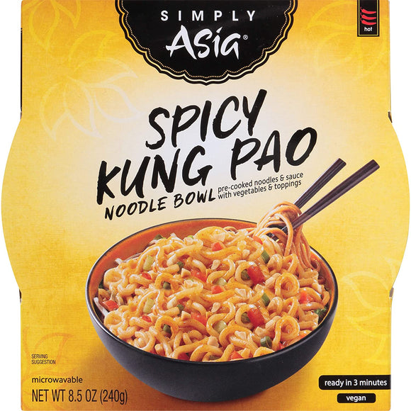Asia Spicy Kung Pao noodle bowl