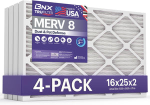 Air filter 16x25x2