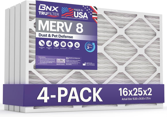 Air filter 16x25x2