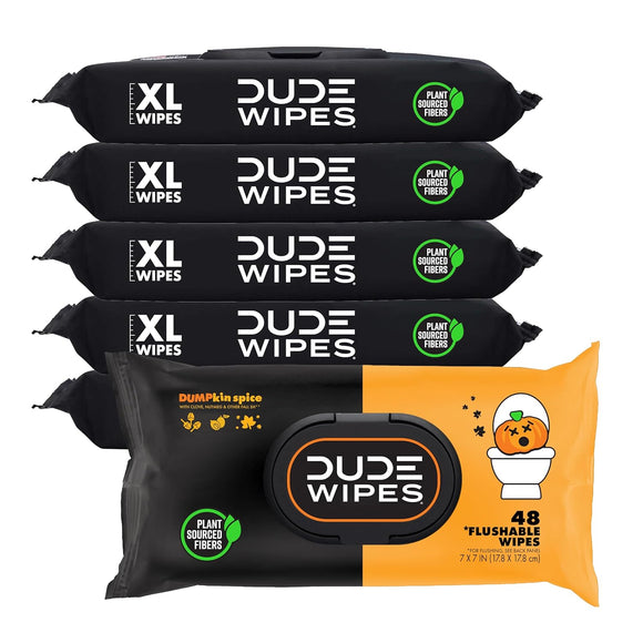 Dude Wipes Pumpkin Spice seasonal