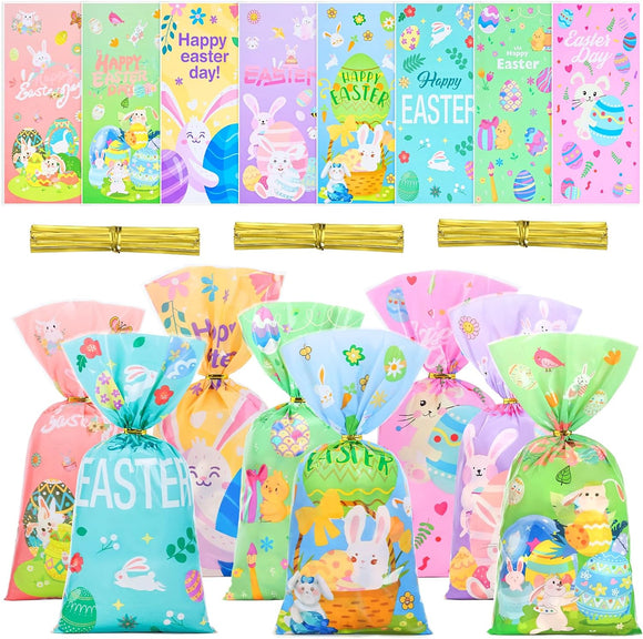 Easter Cellophane Gift Treat Party Bags