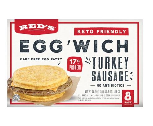 Turkey Sausage Eggwich, 8-count