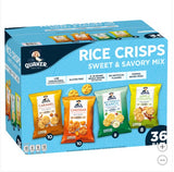 Quaker Rice Crisps, Variety Pack, 36 ct
