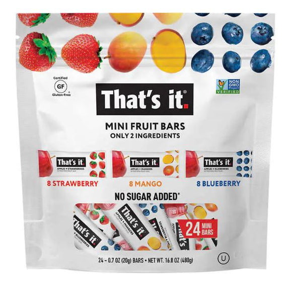 That's it Mini Fruit Bars, 24-count