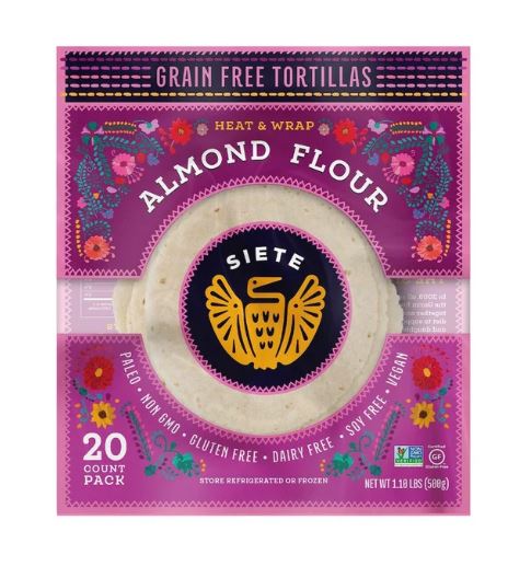 Tortillas Almond Flour