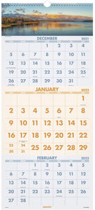 Wall Calendar 2022 3 month