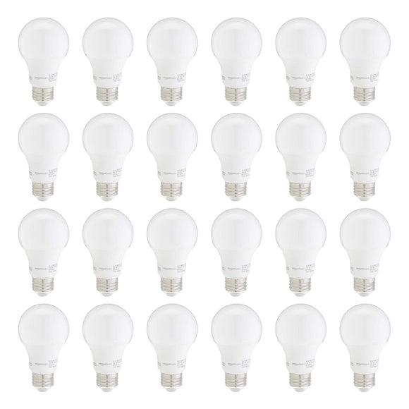 LED 60 W light bulbs