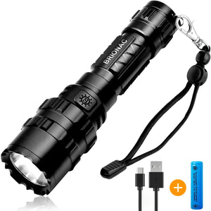 Flashlight Brionac LED rechargeable