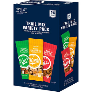 Kar's Trail Mix, Variety, 24 ct