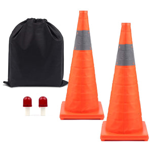 Pop-Up Cones - 28", Lighted