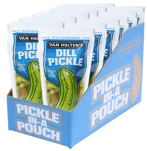 Van Holten's Pickles - Jumbo Dill Pickle-In-A-Pouch - 12 Packv