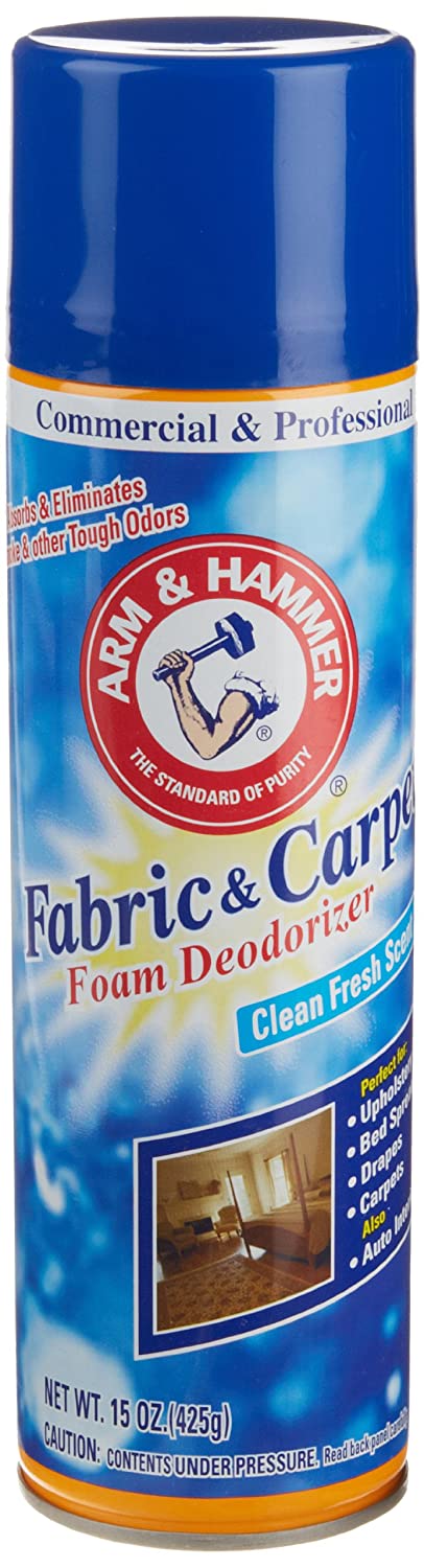 Fabric and carpet foam deodorizer (case of 8)