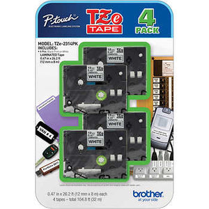 Brother P-Touch Label Tape TZ-231 4pk