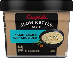 Campbell's Slow Kettle Style Kickin' Crab & Corn Chowder