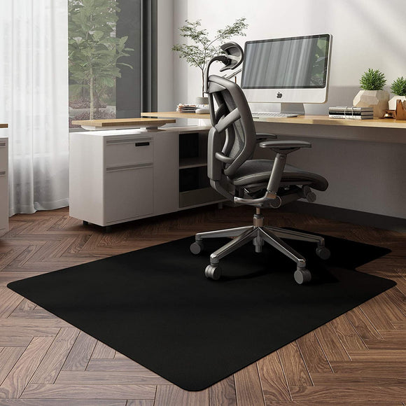 Chair mat for hardwood floor 36x48 non slip velvet