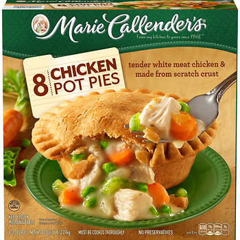 Marie Callender's Chicken Pot Pies, 10 oz, 8 ct