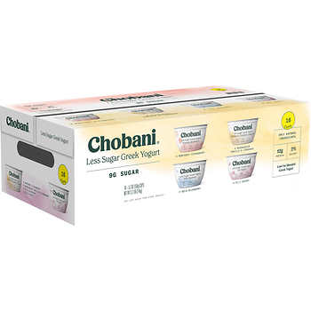 Yogurt Chobani less sugar