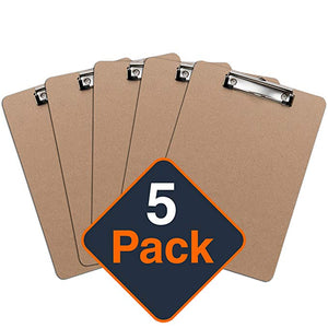 Clipboards (Set of 5)