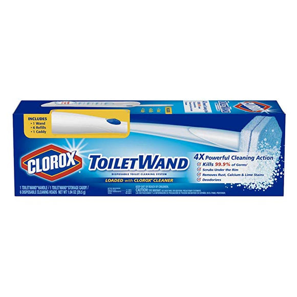 Clorox ToiletWand Disposable Toilet Cleaning System