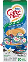 coffee creamer sugar free french vanilla