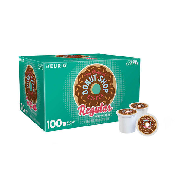 Donut Shop Coffee, Medium, Keurig K-Cup Pods, 100 ct