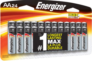 Energizer AA Batteries (24 Count)