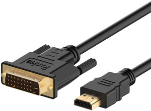 HDMI to DVI 6 ft cable