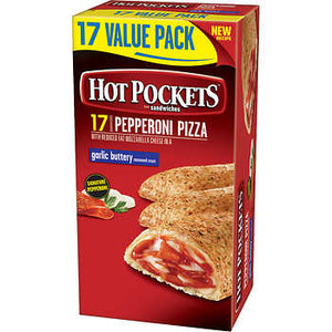 Hot Pockets, Pepperoni Pizza, 4.5 oz, 17 ct