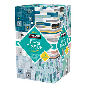 Facial Tissue 12 pack