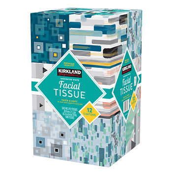 Facial Tissue 12 pack