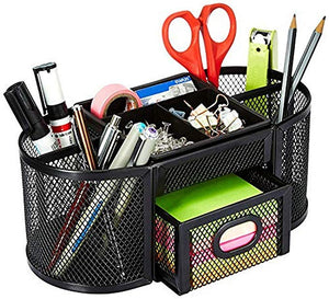 Mesh Desk Organizer, Black