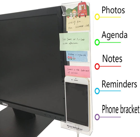 Monitor memo board