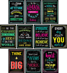 Motivational Posters (set of 10 posters)