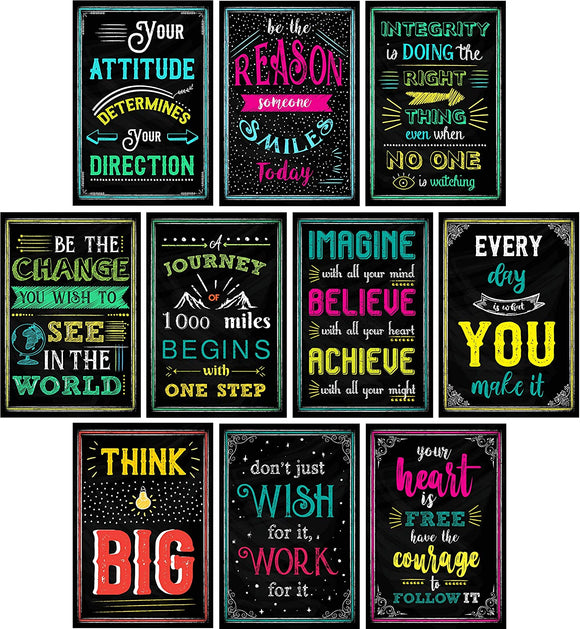 Motivational Posters (set of 10 posters)