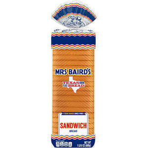 White sliced sandwich bread