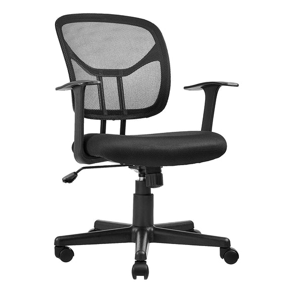 Amazon Basic office chair mid back mesh black