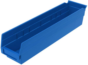 Plastic bin long 12-pack