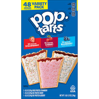 Pop-Tarts Variety Pack, 48-count