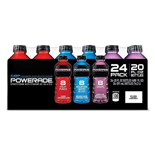 Powerade Variety Pack - 24/20 Oz