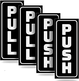 Push Pull signs (pack of 2)