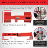 Security Lock for storage containers (non weld)