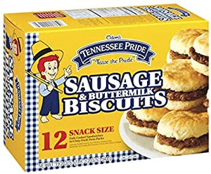 Sausage and biscuits