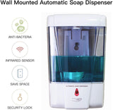 Hand soap wall dispenser