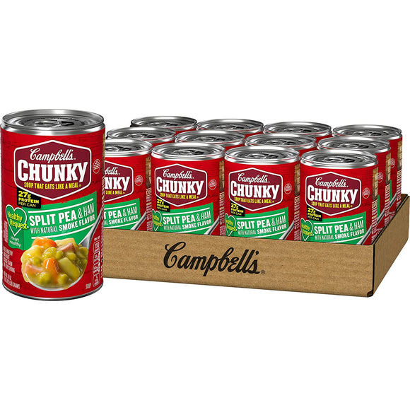 Campbell's Chunky Healthy Request Soup, Split Pea & Ham