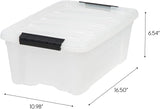 Storage Bin Tote Organizing 6 pack 12QT