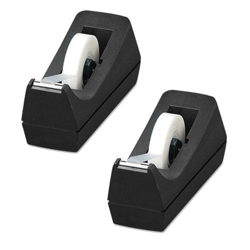 Scotch Desk Tape Dispenser, 1in. Core, Black