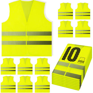 Reflective High Visibility Safety Vest