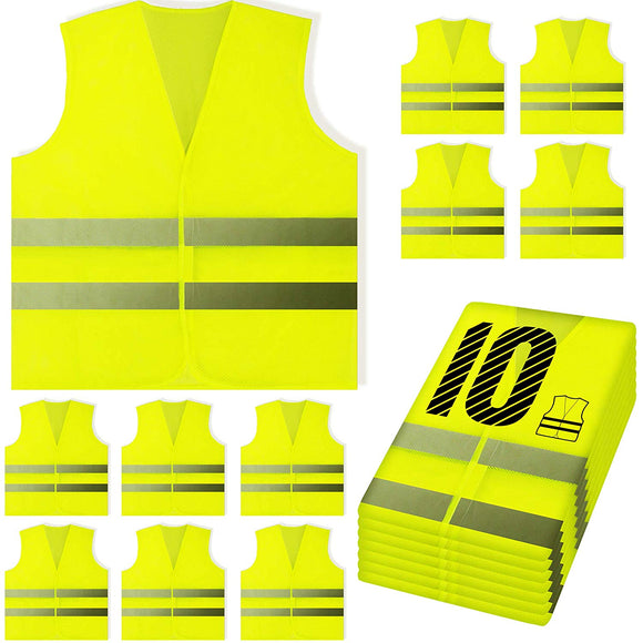 Reflective High Visibility Safety Vest